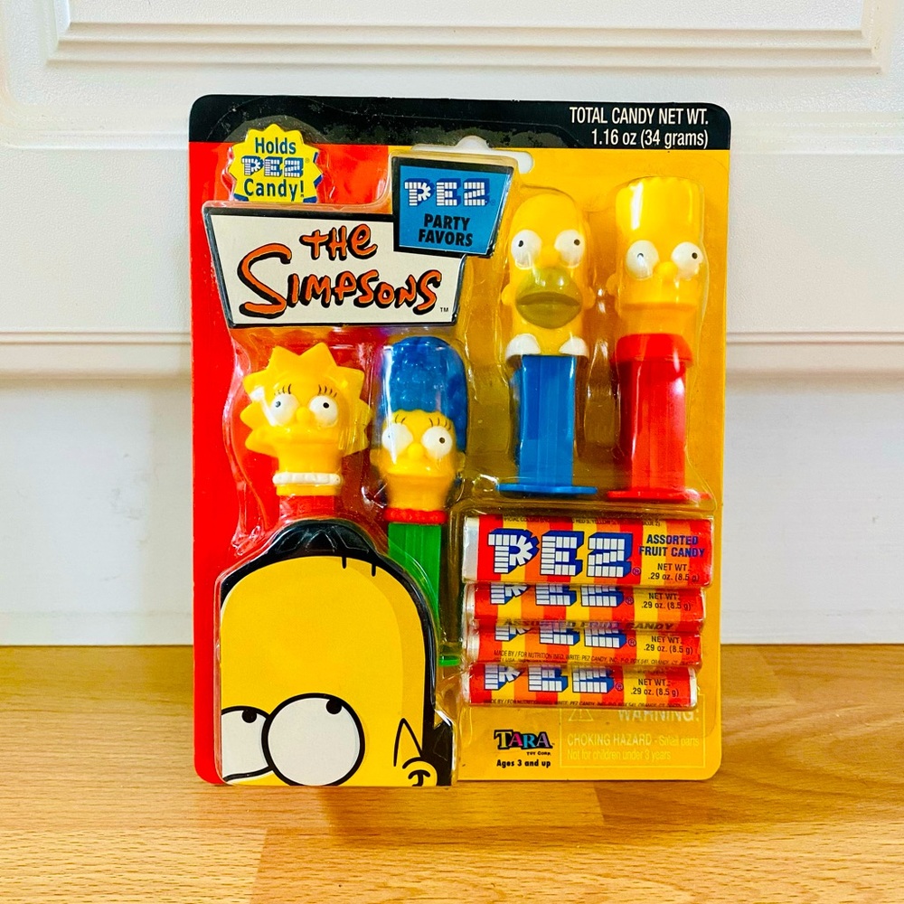 SEALED SIMPSONS Pez Candy Dispensers